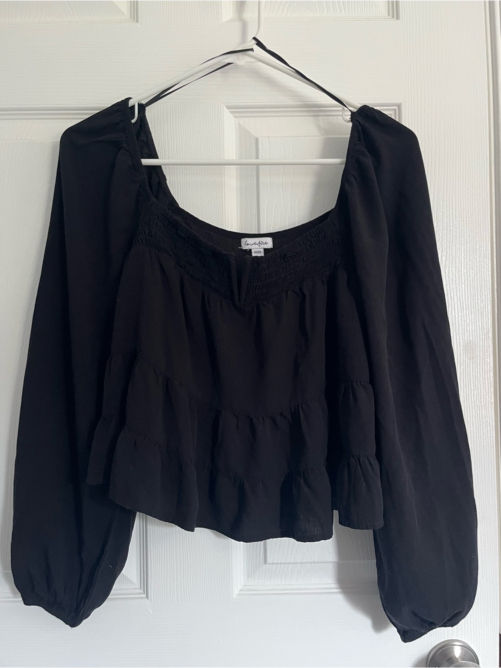 Black Blouse Size M